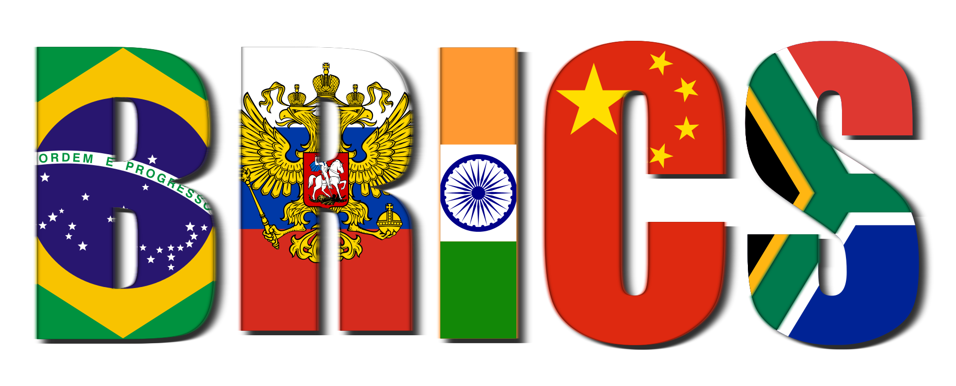 flags in BRICS